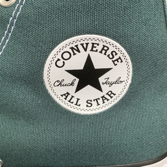 CONVERSE CTAS HI FADED SPRUCE/BLACK/WHITE MENS - Picture 4 of 15